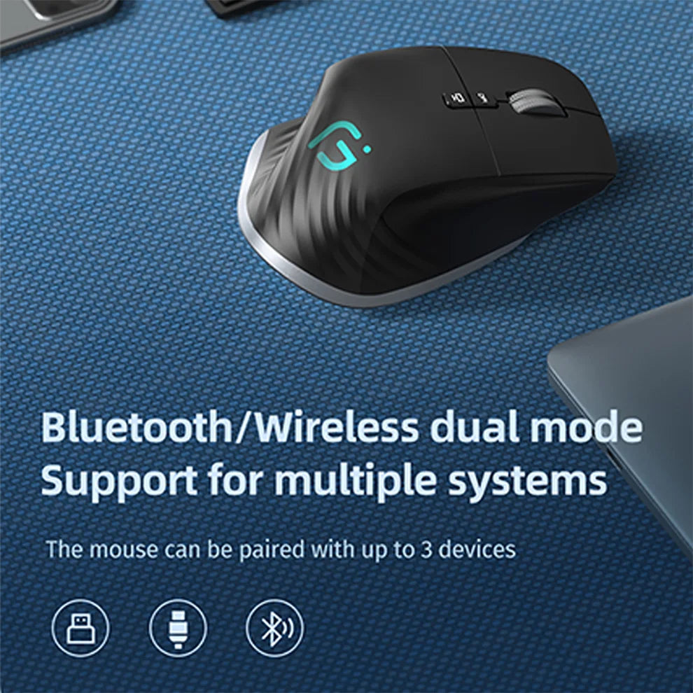 RGB Wireless Ergonomic Mouse