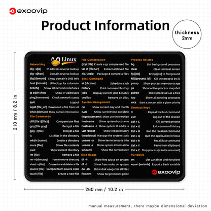 Linux Shortcuts Programmer Mousepad