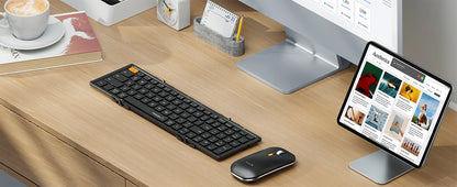 ProtoArc XKM01-Portable Folding Keyboard & Mouse
