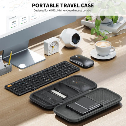 ProtoArc XKM01-Portable Folding Keyboard & Mouse