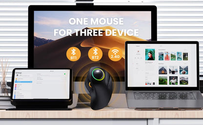 ProArc EM03 - RGB Wireless Trackball Mouse