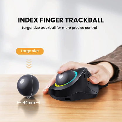 ProArc EM03 - RGB Wireless Trackball Mouse