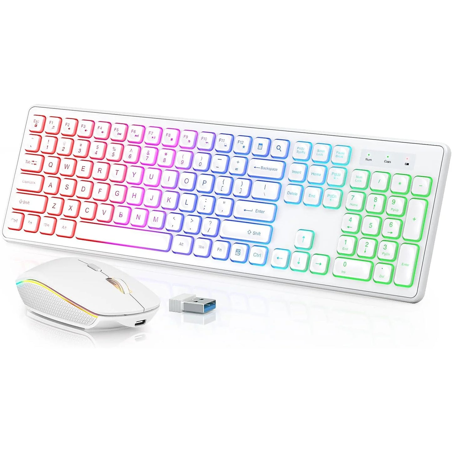 RGB Wireless Keyboard & Mouse