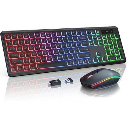 RGB Wireless Keyboard & Mouse