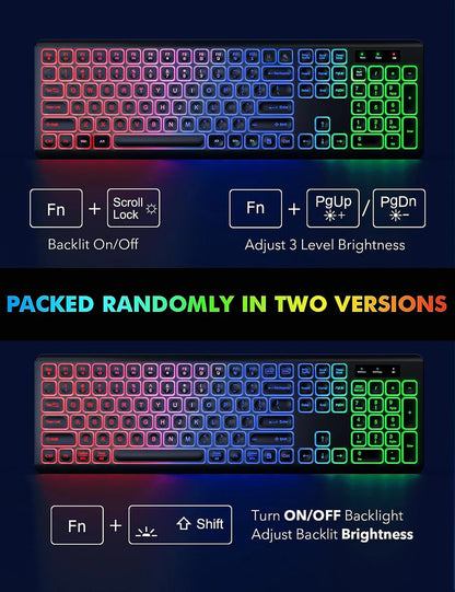 RGB Wireless Keyboard & Mouse