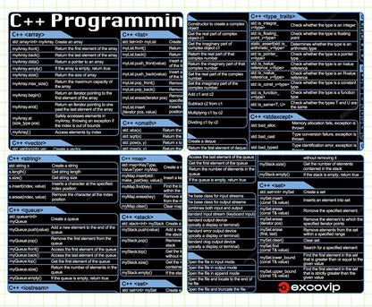 C++ Programming Desk Mat