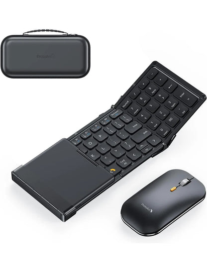 ProtoArc XKM01-Portable Folding Keyboard & Mouse